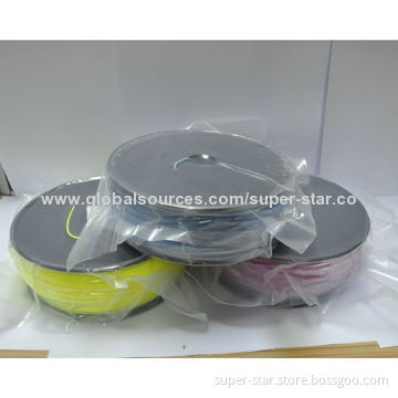 Hot Sale 1.75mm PLA 3D Yellow Filament, Silver Color 1KG(2.2lb)/Spool Quality Meet RoHS Standard